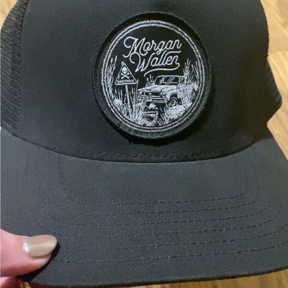 Morgan Wallen Black Trucker Hat